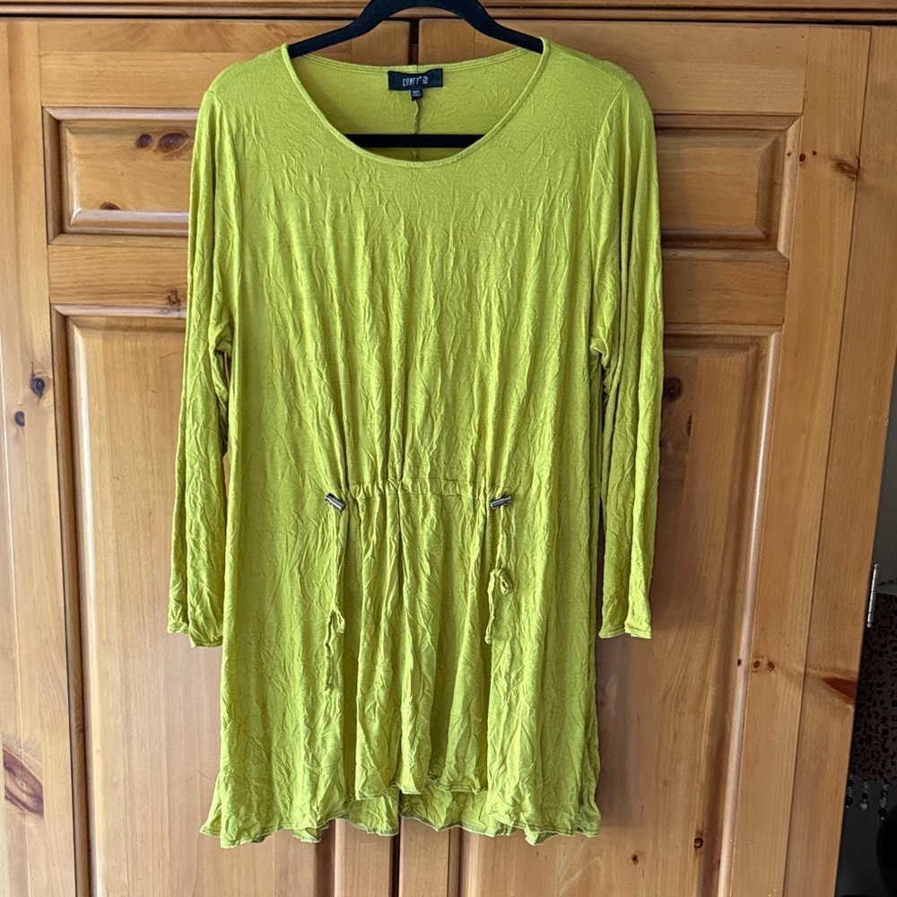 Comfy Lime Green Long Sleeve Tunic
